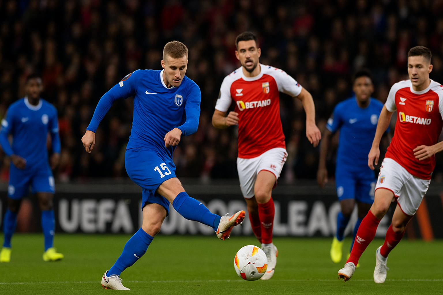 Ligue Europa : Braga vs Genk : score 3-4