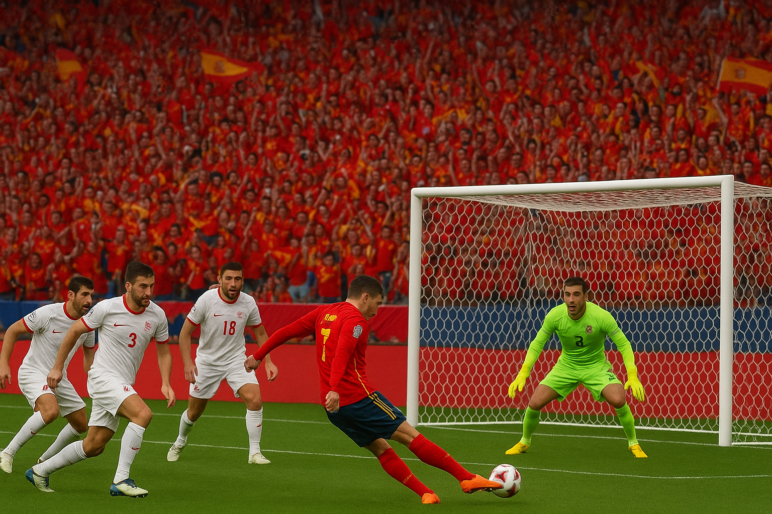 Qualifications de la coupe du monde 2026 | Espagne - Turquie : 2 - 2