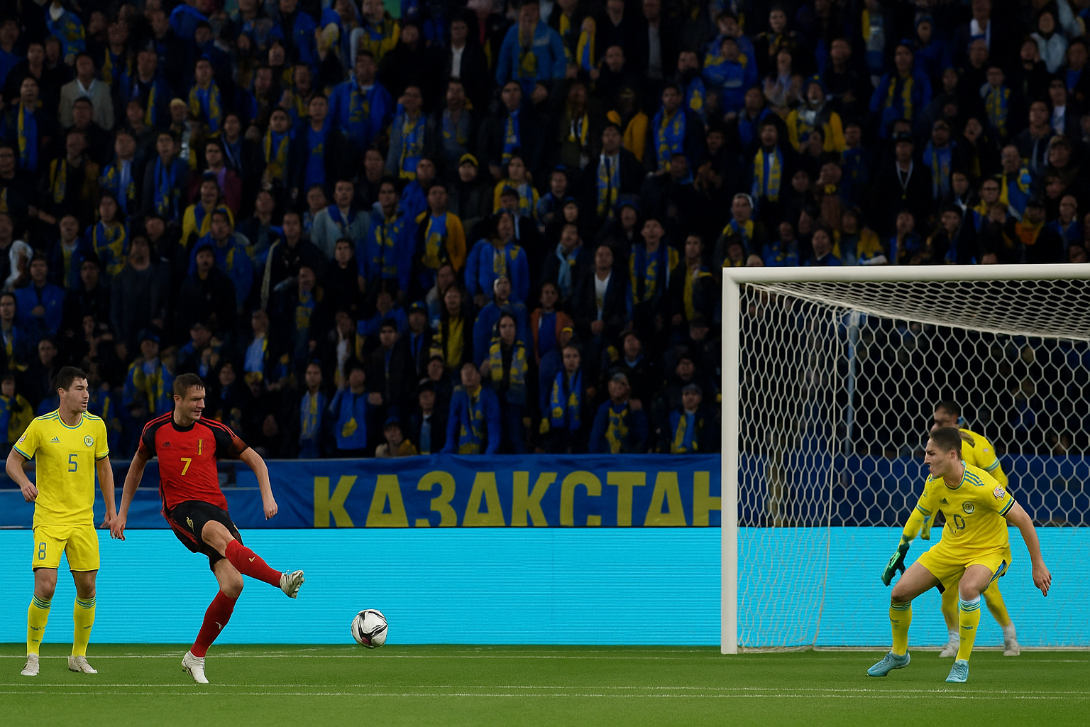 Kazakhstan-Belgique : 1-1