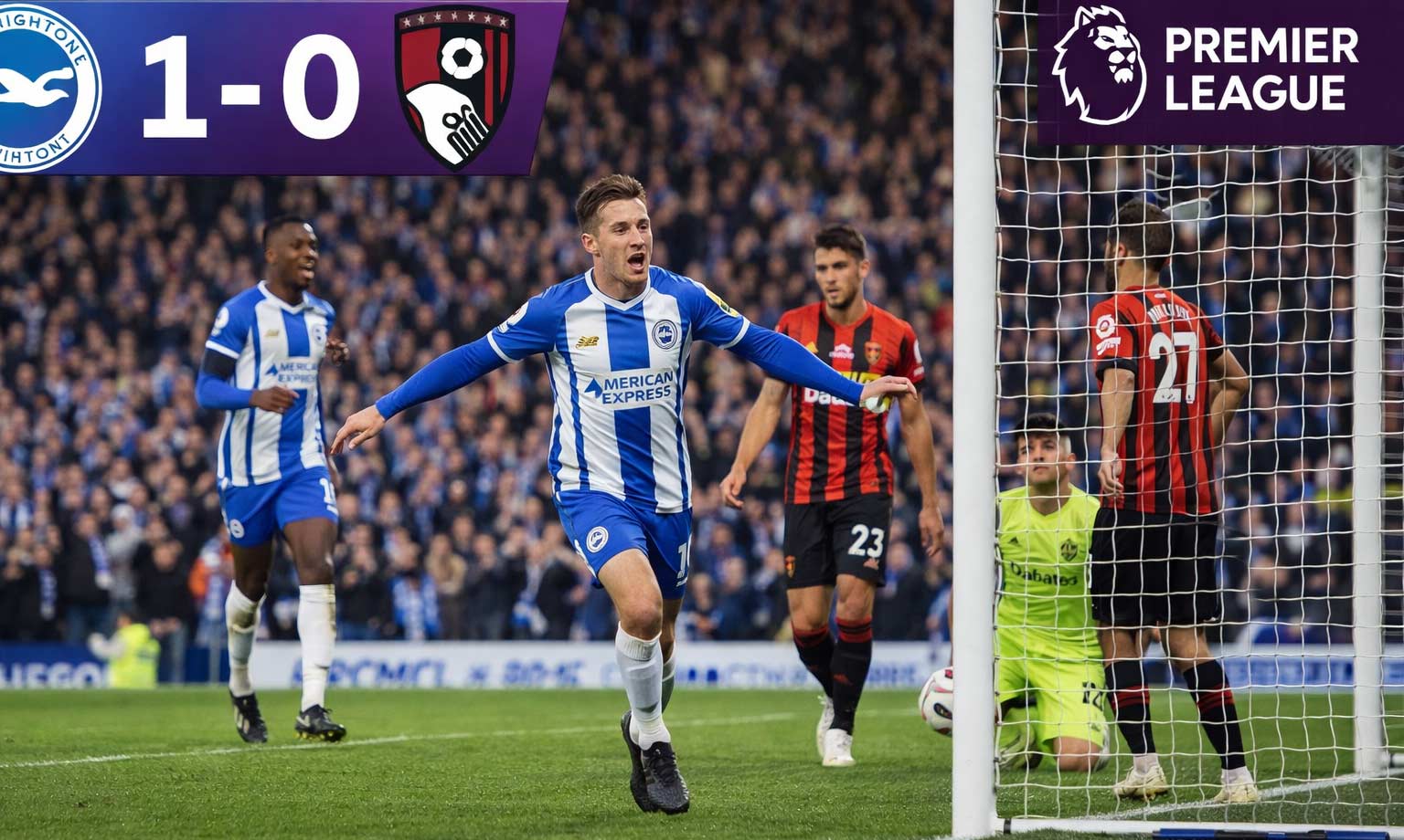 Brighton & Hove Albion vs AFC Bournemouth 19 jan. 2026