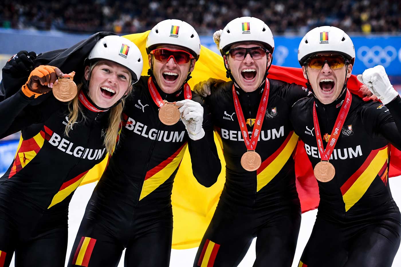 La Belgique obtient la medaille de bronze aux JO d'hiver 2026