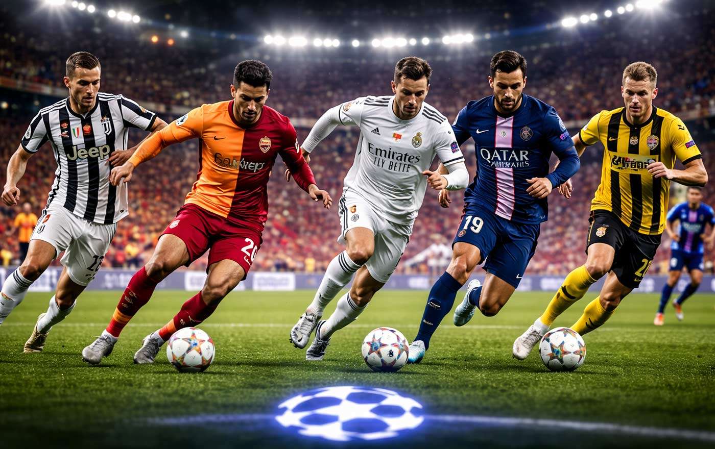 Ligue des champions play-offs Journée 1