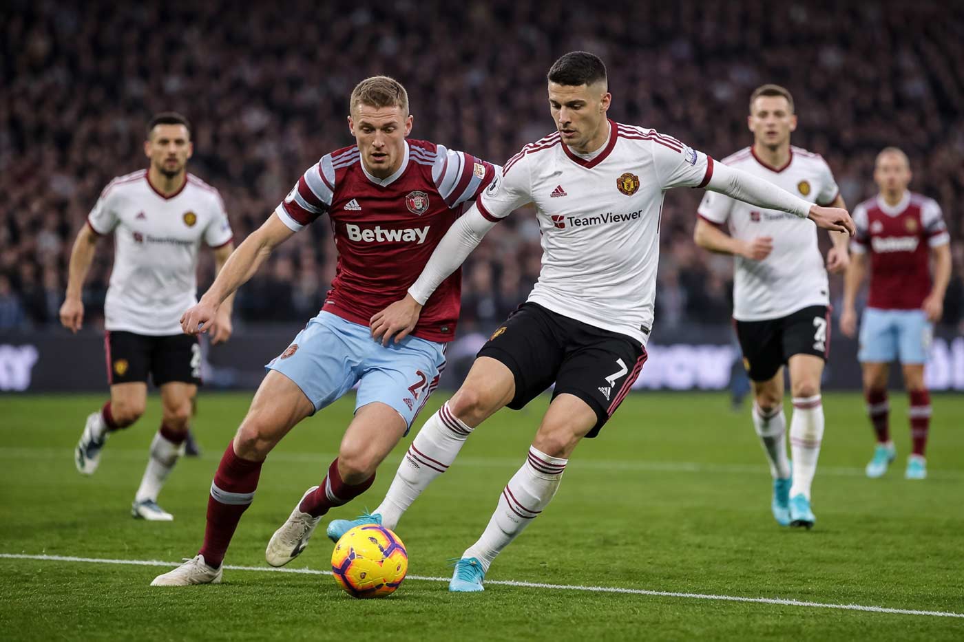 West-Ham United 1-1 Manchester-United 10 février 2026