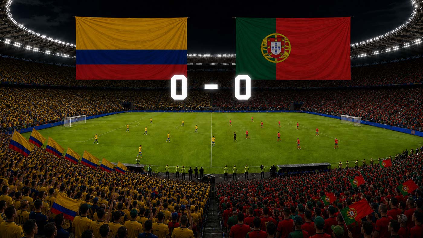 La Colombie et le Portugal font match nul 0-0 à la Coupe du monde 2026