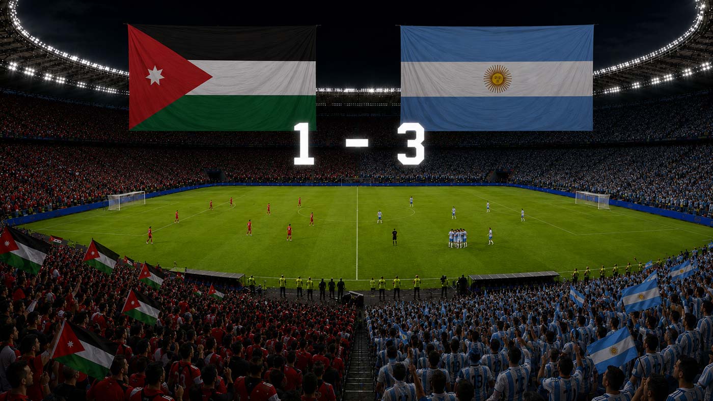 L’Argentine bat la Jordanie 3-1 à la Coupe du monde 2026