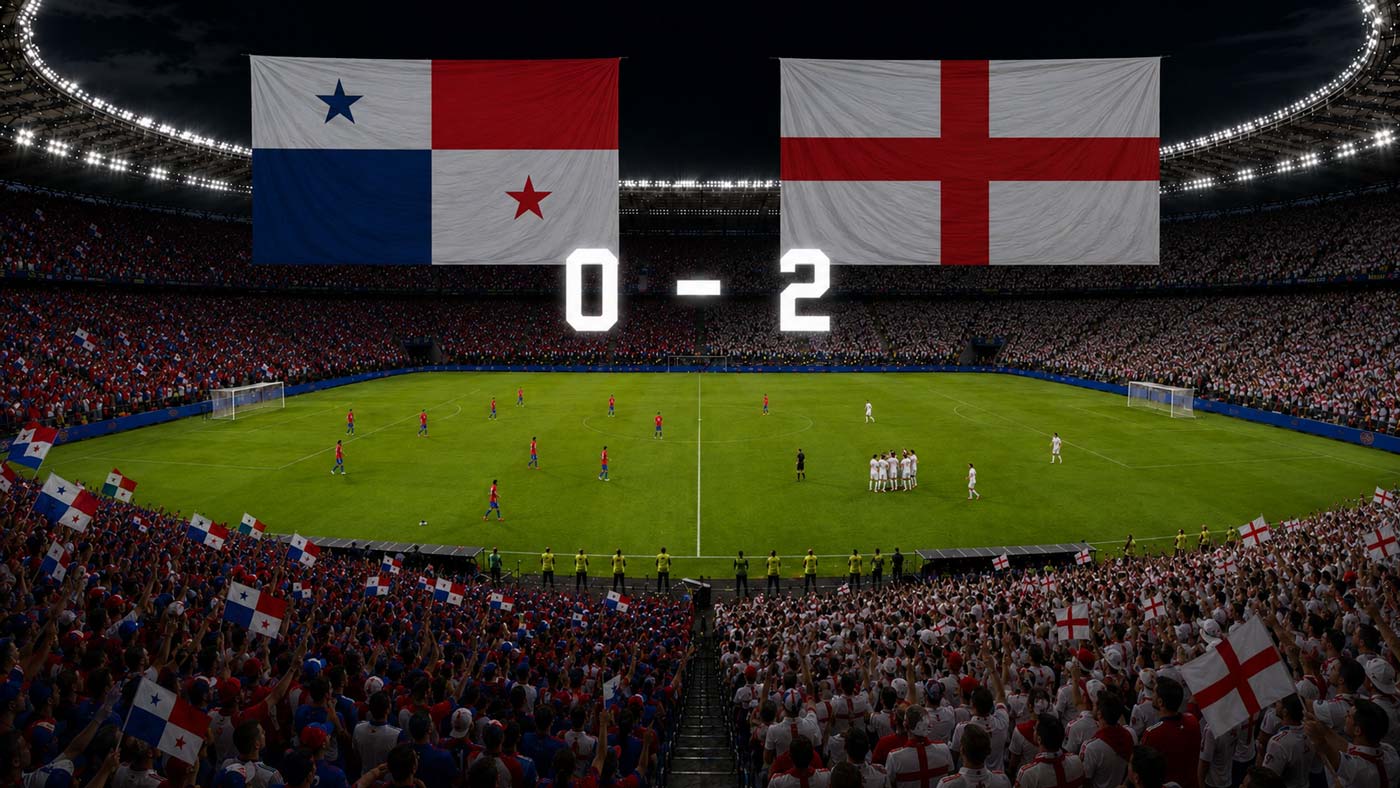 L’Angleterre bat le Panama 2-0 à la Coupe du monde 2026
