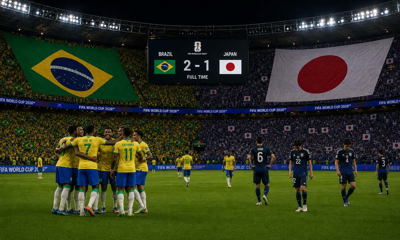 Le Brésil bat le Japon 2-1 en seizièmes de finale de la Coupe du monde 2026