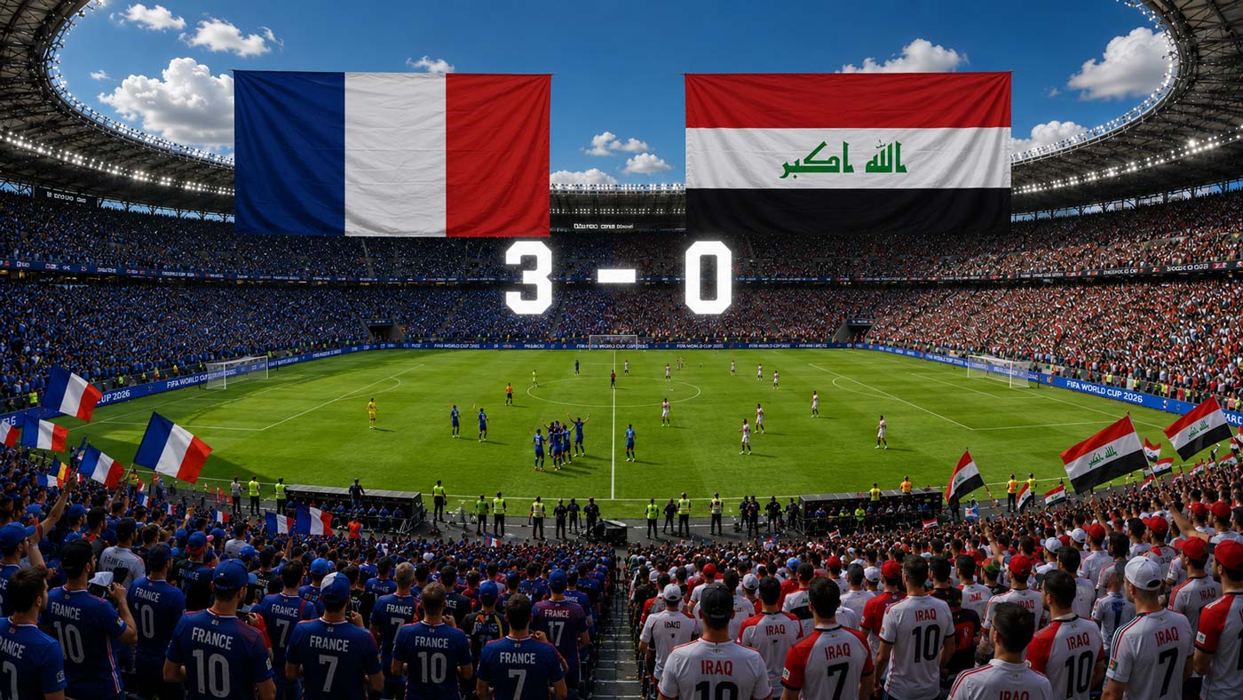 La France bat l’Irak 3-0 à la Coupe du monde 2026