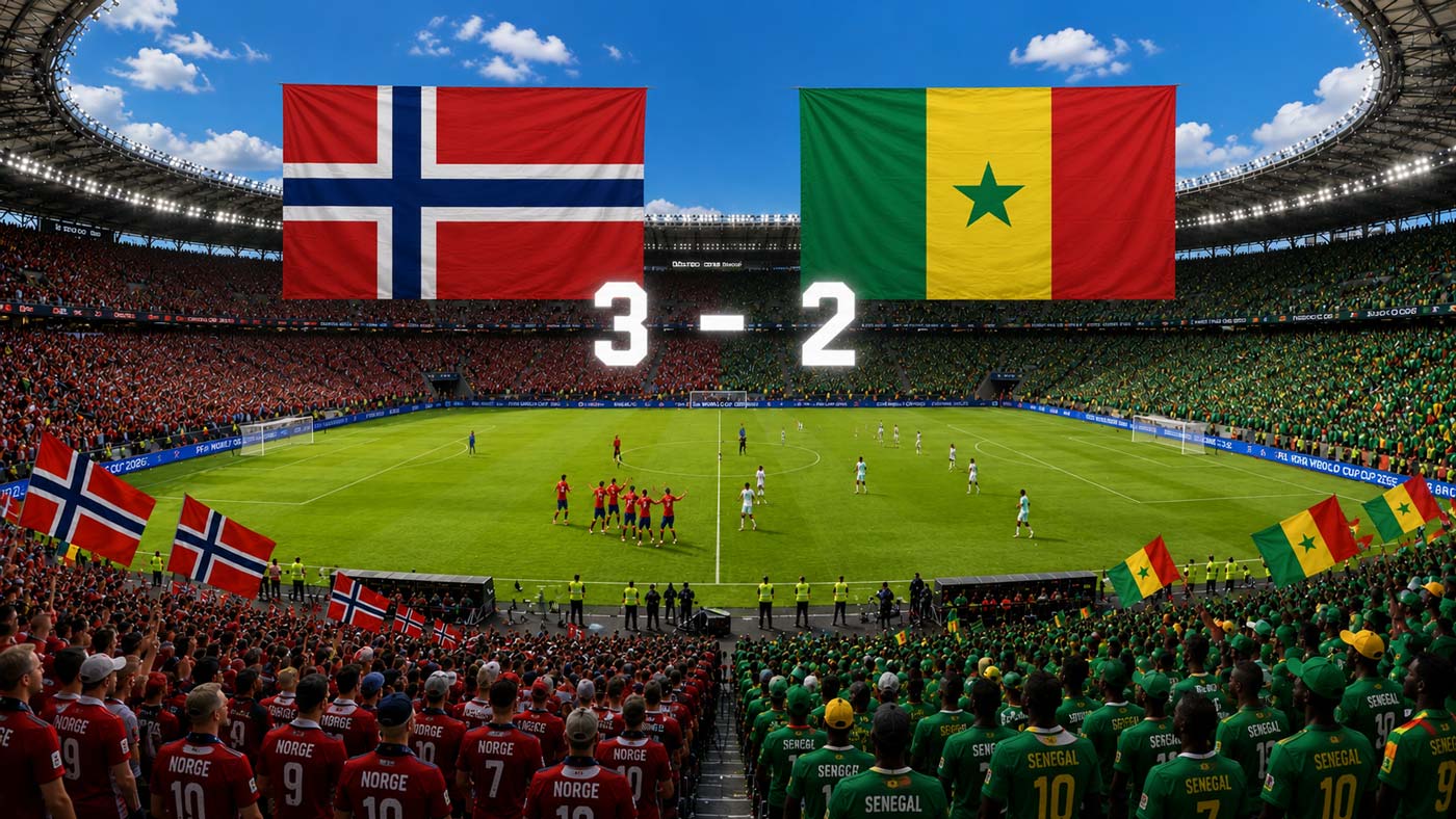 La Norvège bat le Sénégal 3-2 à la Coupe du monde 2026