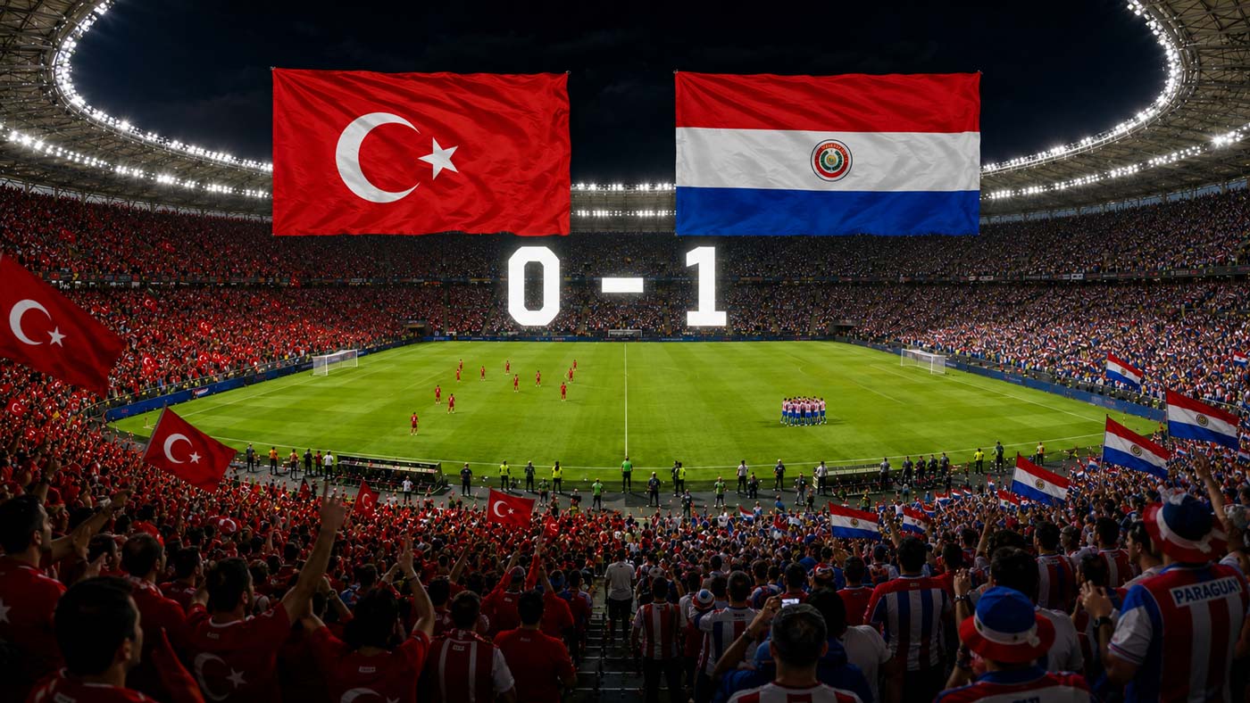Le Paraguay bat la Turquie 1-0 à la Coupe du monde 2026