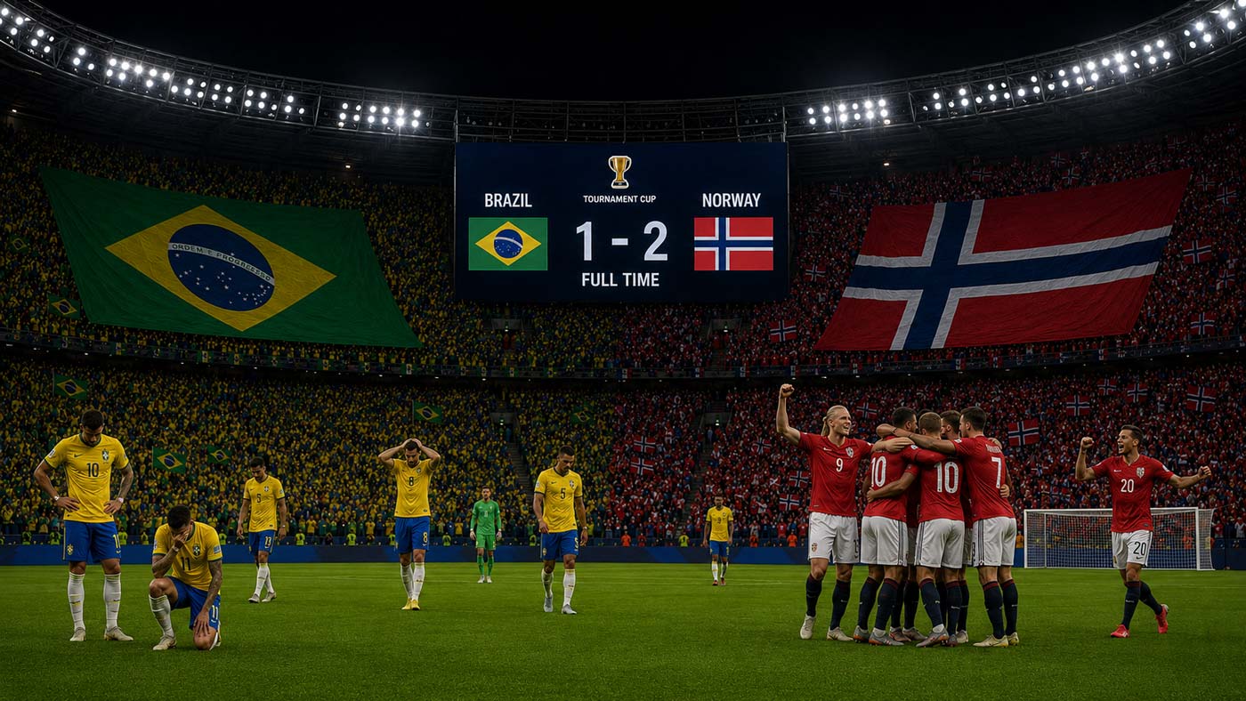 La Norvège élimine le Brésil 2-1 en Coupe du monde 2026