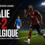 Les Diables Rouges battent l’Italie 0-2 au Stadio Olimpico en Ligue des nations