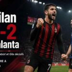 Visuel du match AC Milan contre Atalanta terminé sur le score de 3-2 en Serie A