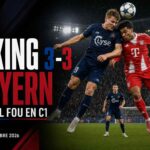 Action du match Viking FK contre Bayern Munich terminé sur le score de 3-3 en Ligue des champions